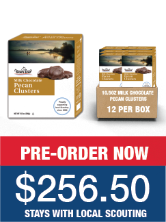 9.5oz Milk Chocolate Pecan Clusters